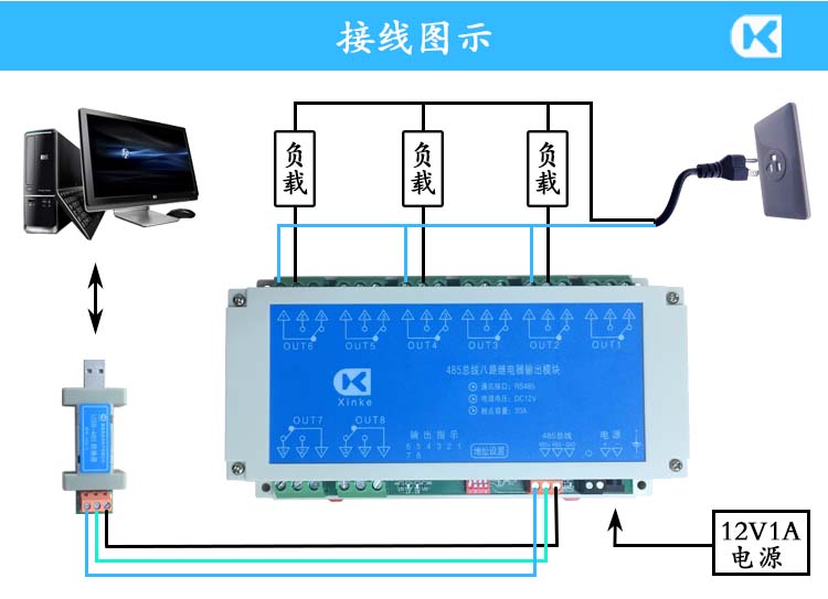 485-8路30A帶殼 接線(xiàn)圖示.jpg