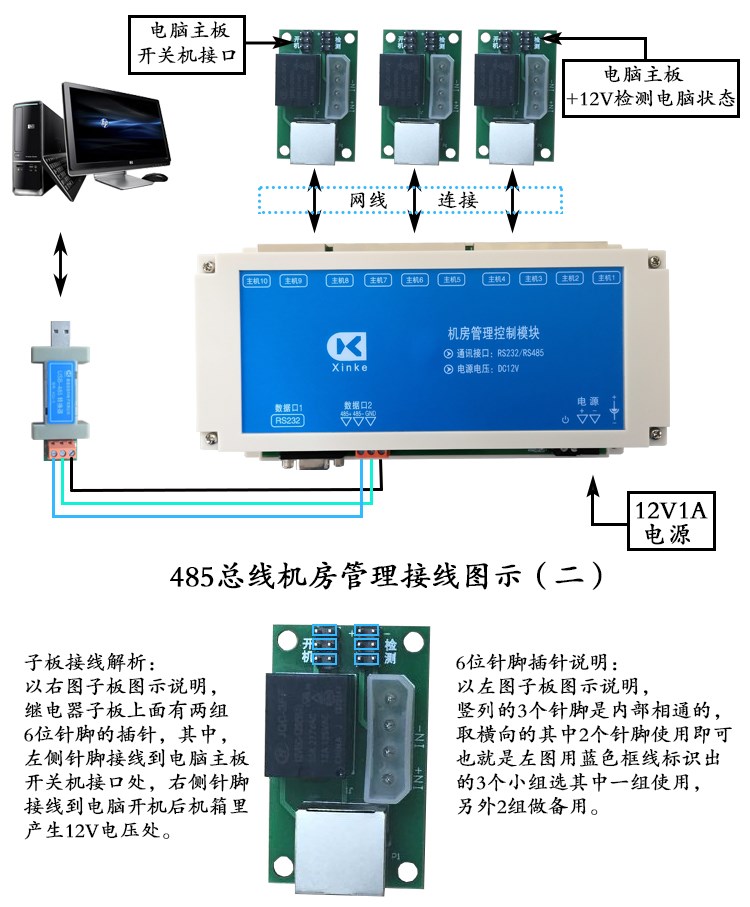 串口485機房管理10路 接線(xiàn)圖示(無(wú)標題).jpg